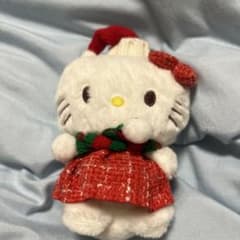 Hello Kitty クリスマス マスコット ぬいぐるみのサムネイル