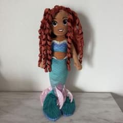 実写版リトルマーメイド アリエル ぬいぐるみ 人形のサムネイル