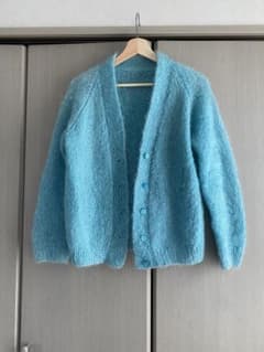 モヘアのカーディガンのサムネイル