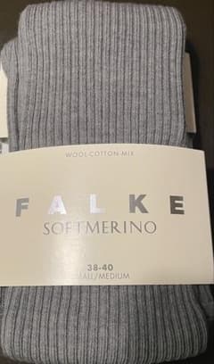 新品FALKEリブタイツwoolのサムネイル