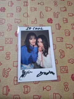 菅井友香 中村ゆりか チェイサーゲームW 印刷サイン入りポラロイド