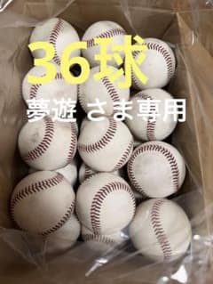 ①練習用 硬式野球ボール36球 使用済み - メルカリ