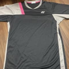 YONEX スポーツシャツ Lサイズ ブラック/グレー/ピンクのサムネイル