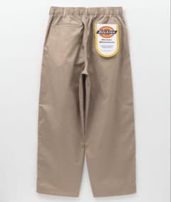 Dickies ライトTCワイドパンツ　ベージュ　Mのサムネイル