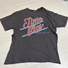 ANAP 半袖 Tシャツ Time flies グレーのサムネイル