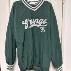 プルオーバー ナイロンジャケット グリーン grunge 95のサムネイル