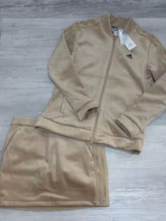 新品 Lサイズ アディダスゴルフウェア コーデュロイセットアップ上下