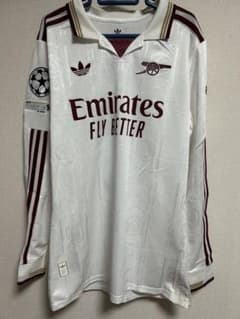 25-26アーセナル サード 長袖 3rd新品未使用タグ付 XL ウーデゴール