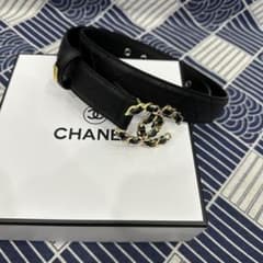 CHANELシャネル ココマーク ベルト ベルト ゴールドバックルのサムネイル