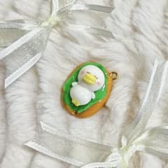 ホットダック 樹脂粘土キーホルダーのサムネイル