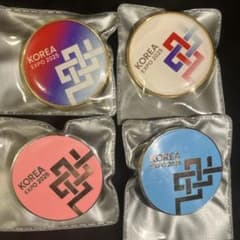KOREA EXPO 2025 ピンバッジ 4個セットのサムネイル