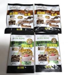 RepDeli レオパ、トカゲブレンドフード2袋ずつ　試供品のサムネイル
