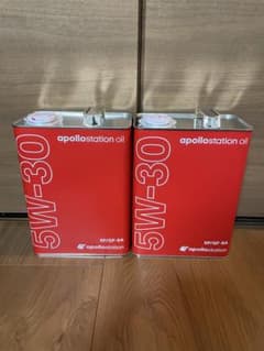 品薄 希少【2缶セット】アポロステーション エンジンオイル 0W20 4L缶 品薄 希少【2缶セット】アポロステーション エンジンオイル 5W30 4L缶