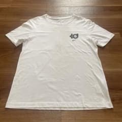 NIKE KD Kevin Durant T-shirt Men's L White Basketball