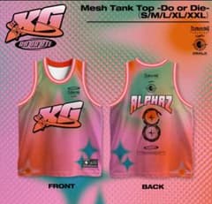 AI　XG a-nation メッシュタンクトップ XG 完売品] メッシュタンクトップ -Do or Die- L - メルカリ