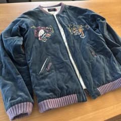 s*i様 日本製 ROTAR ローター スカジャン Lサイズ 初期 鳥獣戯画 別 s*i様 日本製 ROTAR ローター スカジャン Lサイズ 初期 鳥獣戯画 別