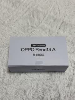 限定BOX】OPPO Reno13 A チャコールグレー CPH2699 - メルカリ