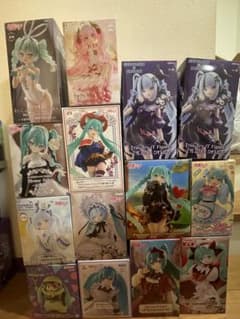 初音ミク プライズ フィギュア 14点 まとめ クロミ ヴィンテージ