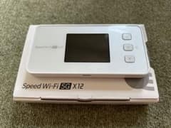 WiMAX speed Wi-Fi 5GX12 ホワイトのサムネイル