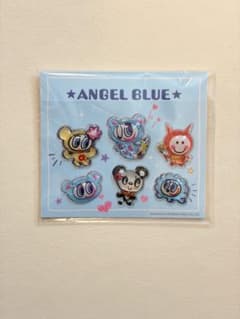 セブンイレブン　ナルミヤキャラクターズ エンジェルブルー ぷっくりシールのサムネイル