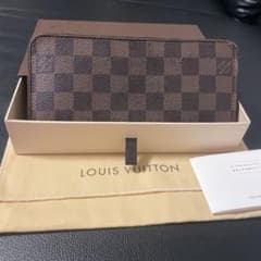 箱付き！LOUIS VUITTON ダミエ 長財布