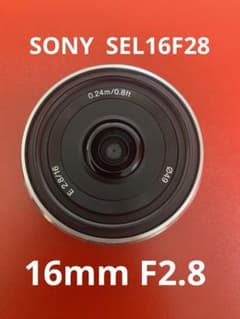SONY SEL16F28 16mm F2.8 単焦点レンズ　ソニーのサムネイル