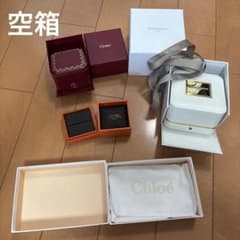 ブランド空箱セット Cartier Hermes ブシュロン クロエ 他 - メルカリ