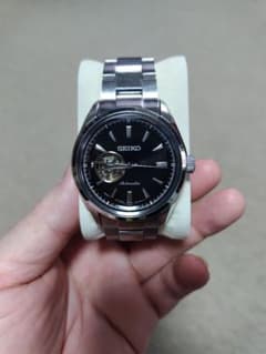 美品 SEIKO SARY053 プレザージュ 自動巻き腕時計 ブラックのサムネイル