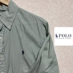 【激レア】POLO RALPH LAUREN ストライプシャツのサムネイル