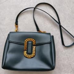 【美品】セレクトモカ　ダークグリーン　ヴィンテージ風バッグ