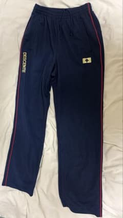 DESCENTE ジャージパンツ ネイビーのサムネイル