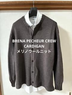 미품 BRENA PECHEUR CREW CARDIGAN 사이즈 50