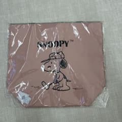 SNOOPY ビッグトートバッグ ピンクのサムネイル