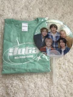 コムドットゆうた NO PREPARE 推しtシャツ うちわのサムネイル