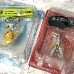 未開封】ポケモン わくわくゲットくじ 2009 ネックストラップ 2種