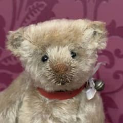 貴重　シュタイフ アンティークテディベア　　22cm ボタン有 Steiff 貴重 シュタイフ アンティークテディベア 22cm ボタン有 Steiff - メルカリ