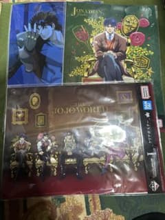 조조의 기묘한 모험 THE JOJO WORLD 클리어 포스터 2장 외 1장