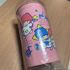 キキララ　ゴミ箱　ブリキのサムネイル