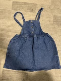 ZARA キッズ デニム ジャンバースカート 104cmのサムネイル