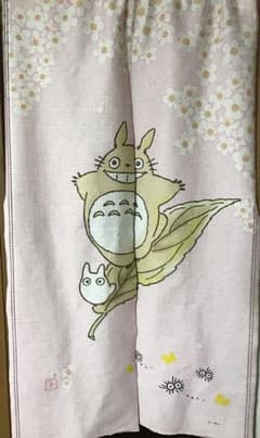 となりのトトロ のれん 春冬2枚セットのサムネイル