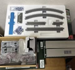 Nゲージレイアウト3点セット(V6外側複線用エンドレス・島式ホーム