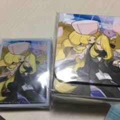 シロナ&カトレア　スリーブ　デッキケースセット　シロナカトレアのサムネイル