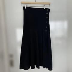 ZARA スリットフレアロングスカートのサムネイル