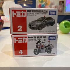 タカラトミー トミカ  白バイ　覆面セットのサムネイル