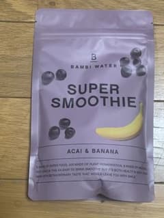 BAMBI WATER SUPER SMOOTHIE アサイーバナナのサムネイル