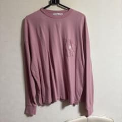 U.S POLO ASSN 長袖 ポケットTシャツ ピンク Mのサムネイル
