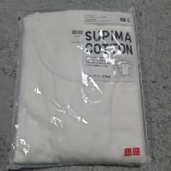 UNIQLO SUPIMA COTTON Tシャツ 2枚セット Lサイズのサムネイル