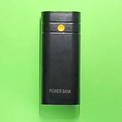 18650電池の再利用に 着脱式 モバイルバッテリー ケース 2本用 TypeCのサムネイル