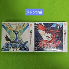ニンテンドー ポケットモンスターX 3DSソフト 2点セット ジャンク品