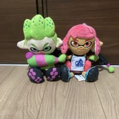 スプラトゥーン2 ぬいぐるみ ボーイ ガール 2体セットのサムネイル